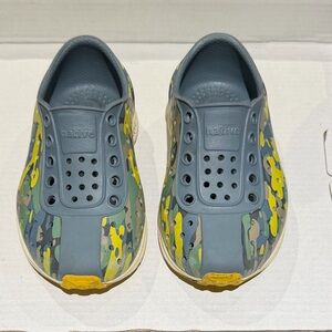 Native Kids Camouflage Slip-On Shoes
